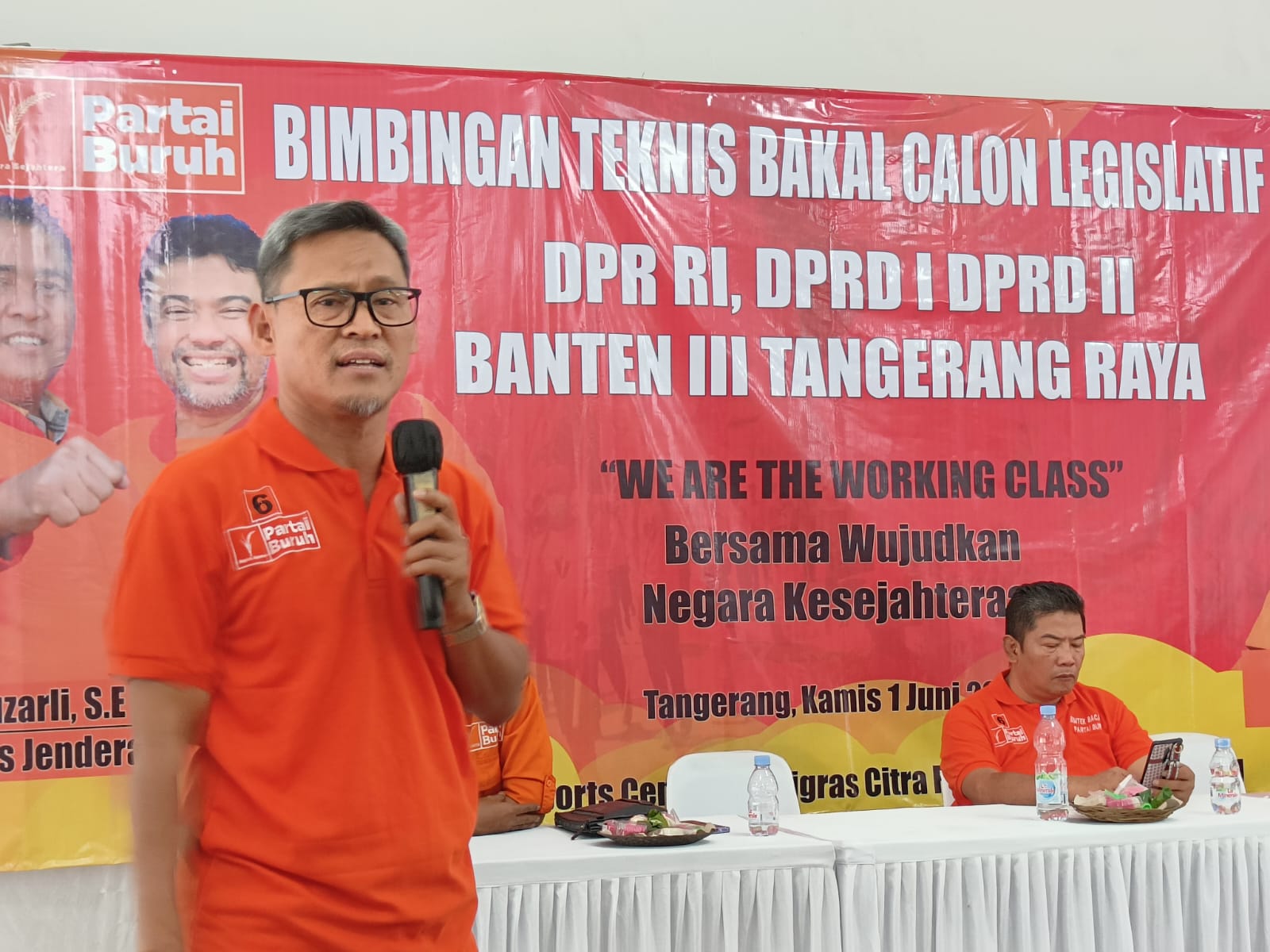 Exco Partai Buruh se-Tangerang Raya Gelar Bimbingan Teknis Bacaleg