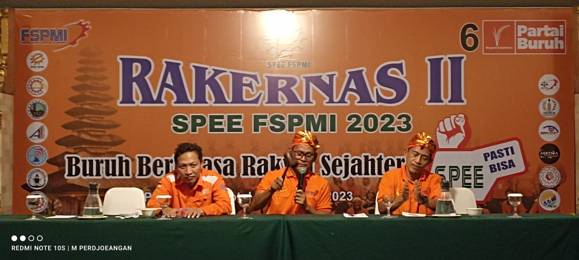 Kabar Baik di Tengah Penutupan Rakernas II SPEE FSPMI