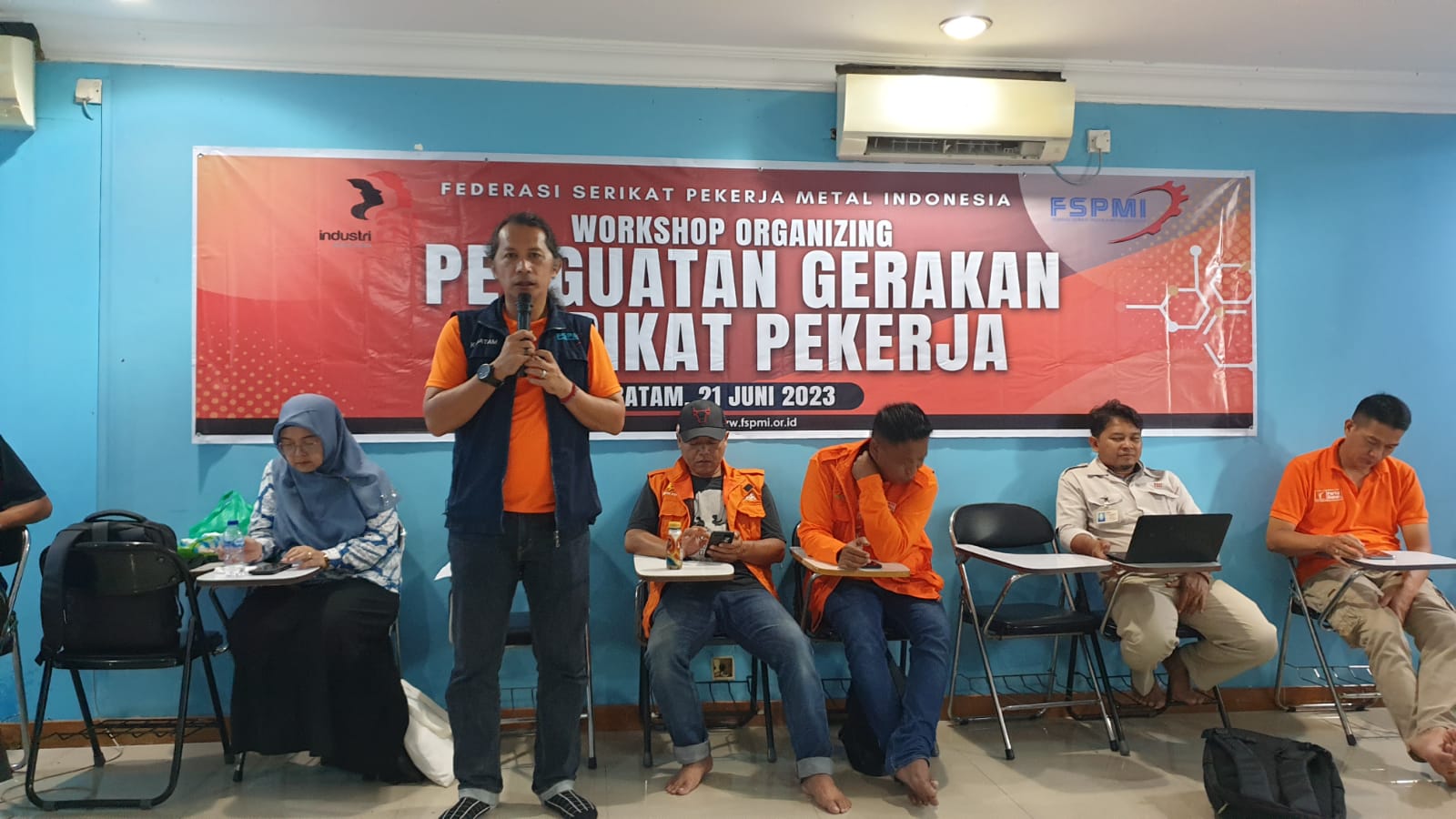 KC FSPMI Batam Gelar Workshop Penguatan Gerakan Serikat Pekerja