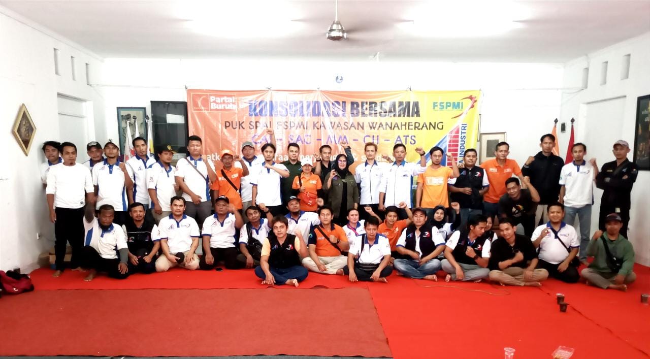 SPAI FSPMI Kawasan Wanaherang & Cileungsi Bogor Lanjutkan Pergerakan Konsolidasi Organisasi