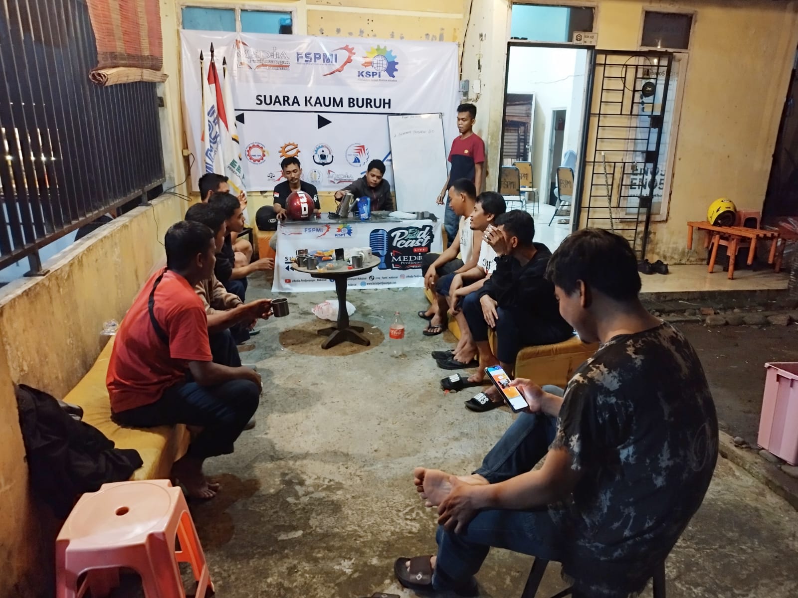 Pasca Pemilihan Ketua Baru, PUK Indomarco Prismatama Makassar Adakan Ratin Perdana