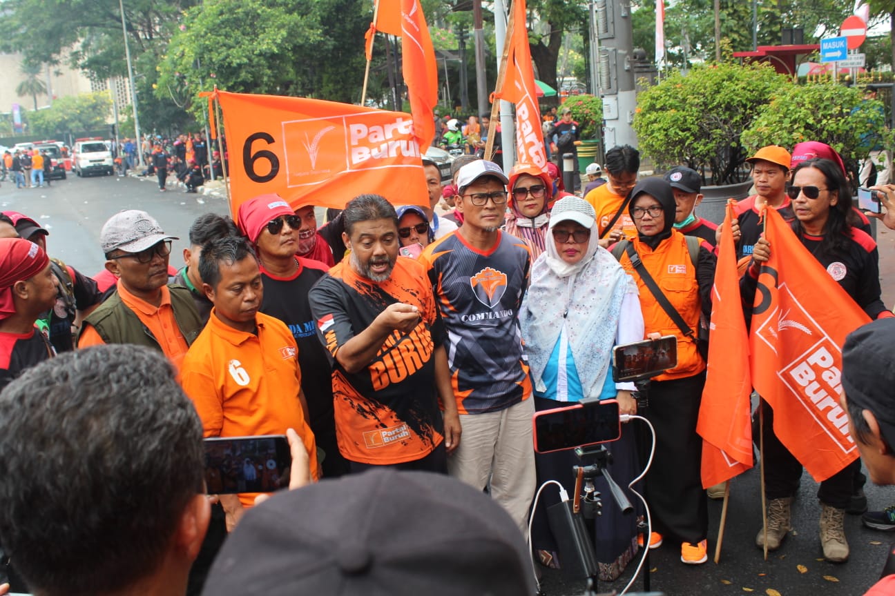 Siap -siap, Partai Buruh Geruduk Istana dan DPR Tuntut UU Kesehatan dan UU Cipta Kerja Dicabut