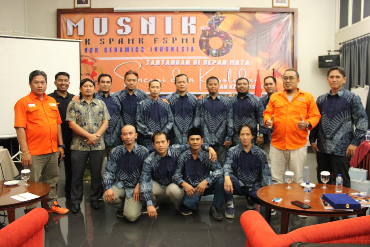 MUSNIK VI PUK SPAMK FSPMI PT. NGK Ceramics Indonesia : Tantangan di Depan Mata, Sinergi dan Kesolidan Sebuah Keharusan