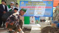 Peletakan Batu Pertama Pembangunan Masjid Jami Al Maunah RW 08 Asri Pratama