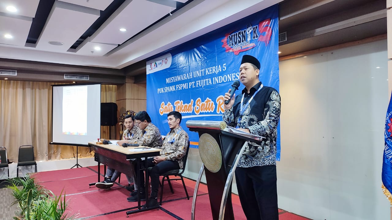 Arti Musnik 5 PUK SPAMK FSPMI PT. Fujita Indonesia Bagi Kusyanto Selaku Ketua PUK