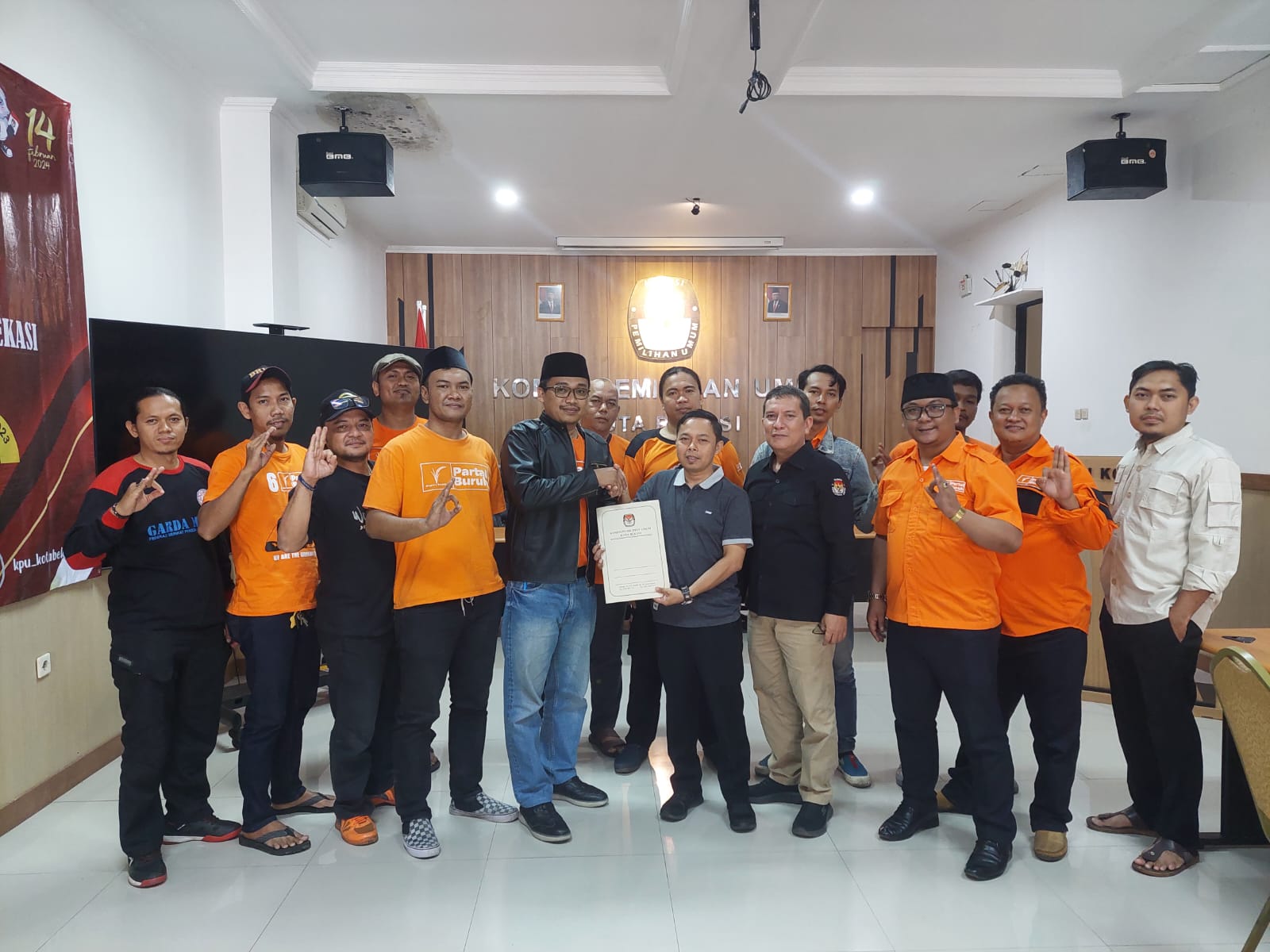 Pasca Penyerahan Berkas Perbaikan Persyaratan Bacaleg, Exco Partai Buruh Kota Bekasi akan Fokus Pemenangan