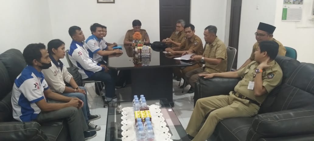 PC SPAI FSPMI Makassar Beraudiensi dengan Kadisnaker Provinsi Sulawesi Selatan