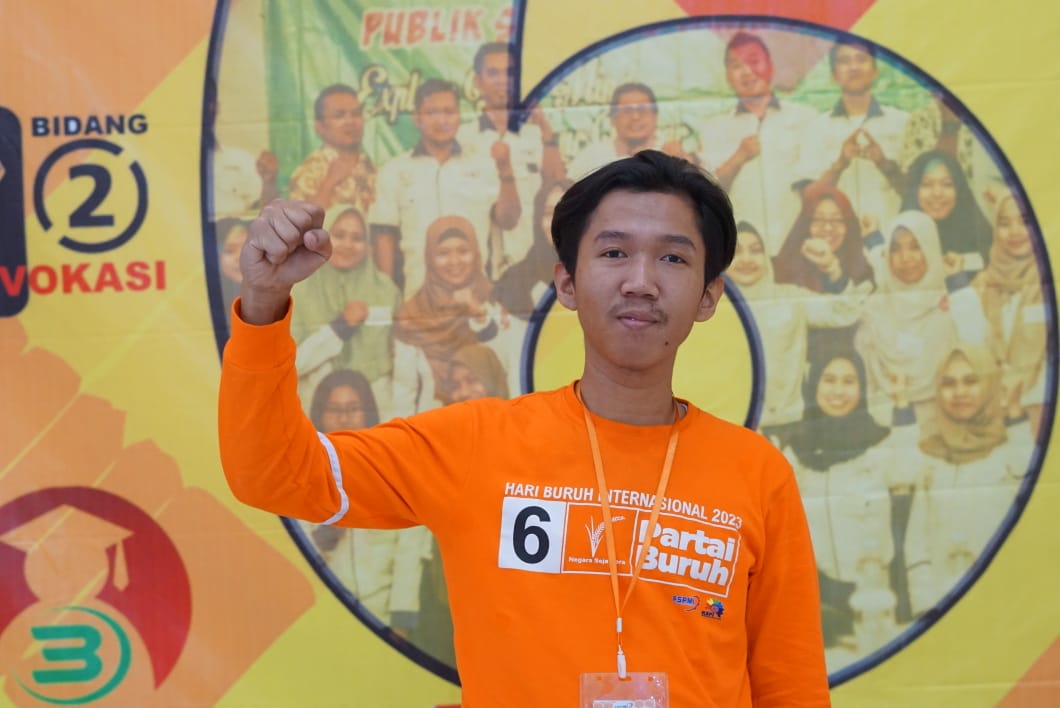 Lulusan Leadership Training 16 Jadi Ketua OC Rakernik III PUK SPAMK FSPMI PT. SAI