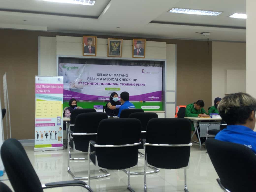 PT. Schneider Electric Cikarang Selenggarakan MCU untuk Seluruh Pekerja