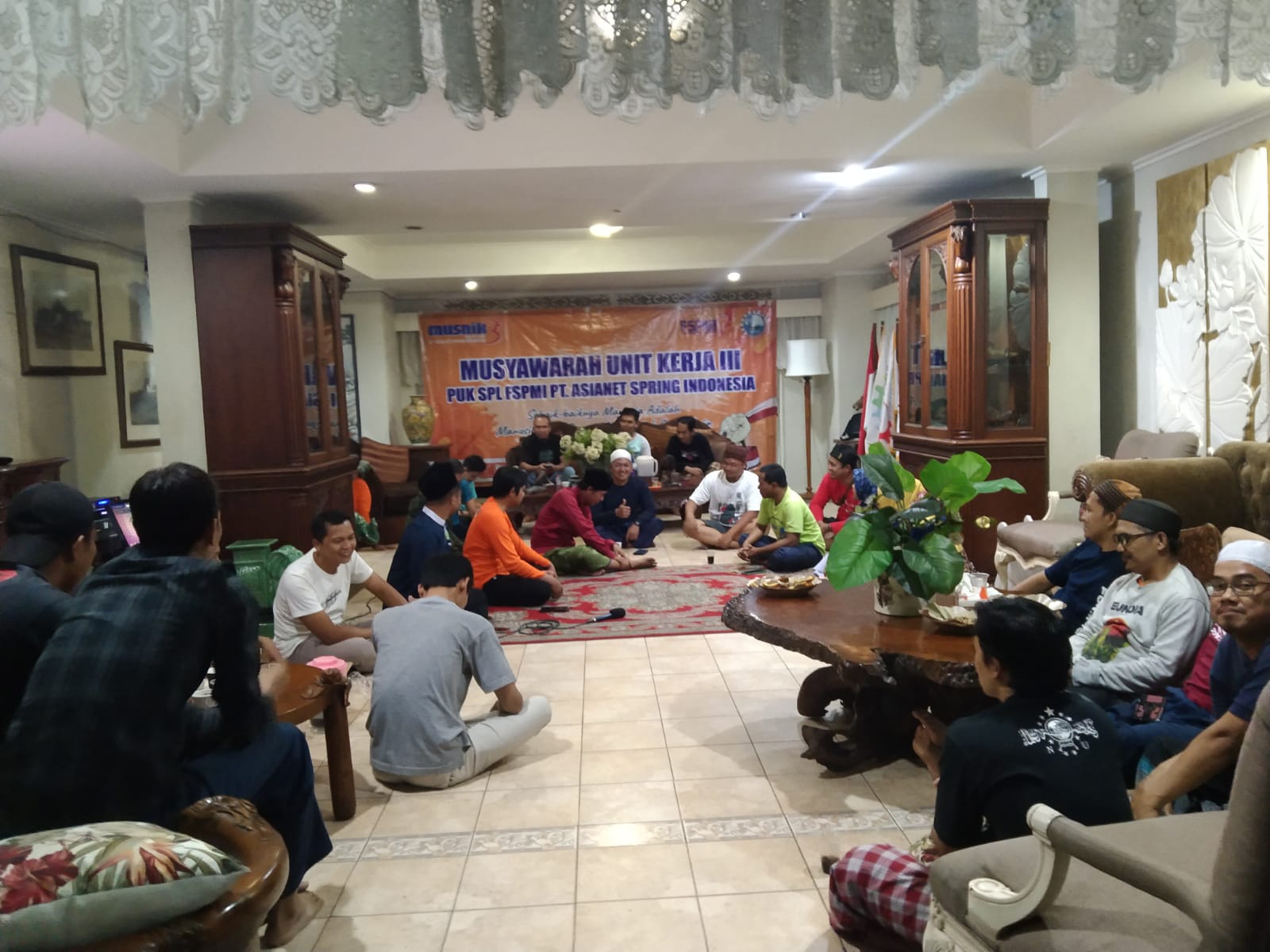 Ada Buka-bukaan Dalam Agenda Musnik 3 PUK SPL FSPMI PT Asianet Spring Indonesia