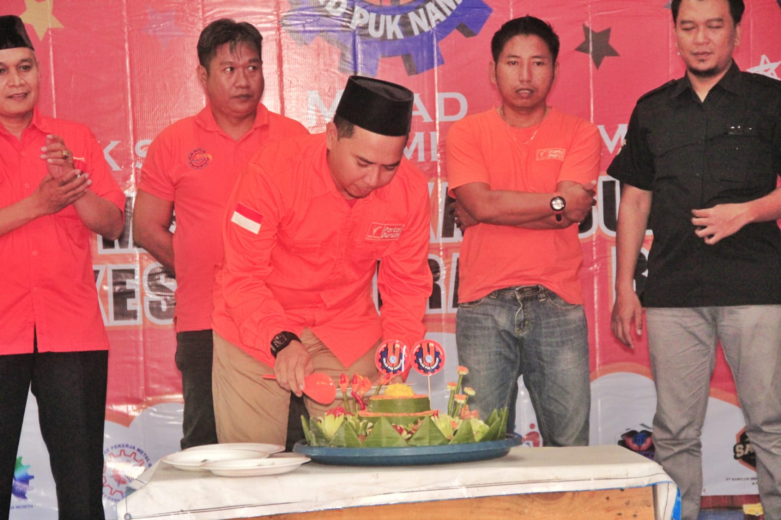Puncak Milad 11 Tahun PUK SPAMK FSPMI PT. NAMICOH di Omah Buruh Bekasi