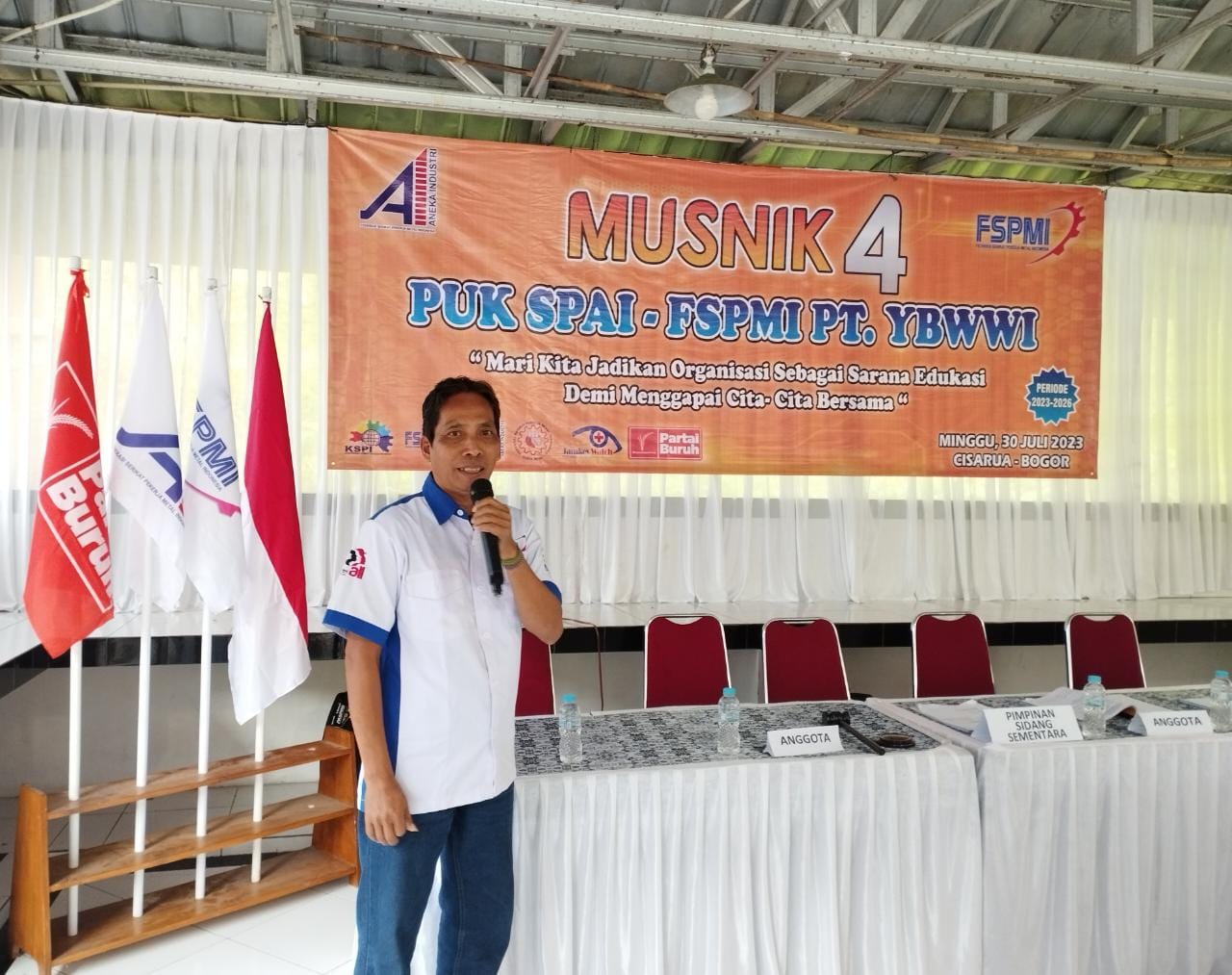 Ananto Prasetya : FSPMI Kuat karena Pergerakan