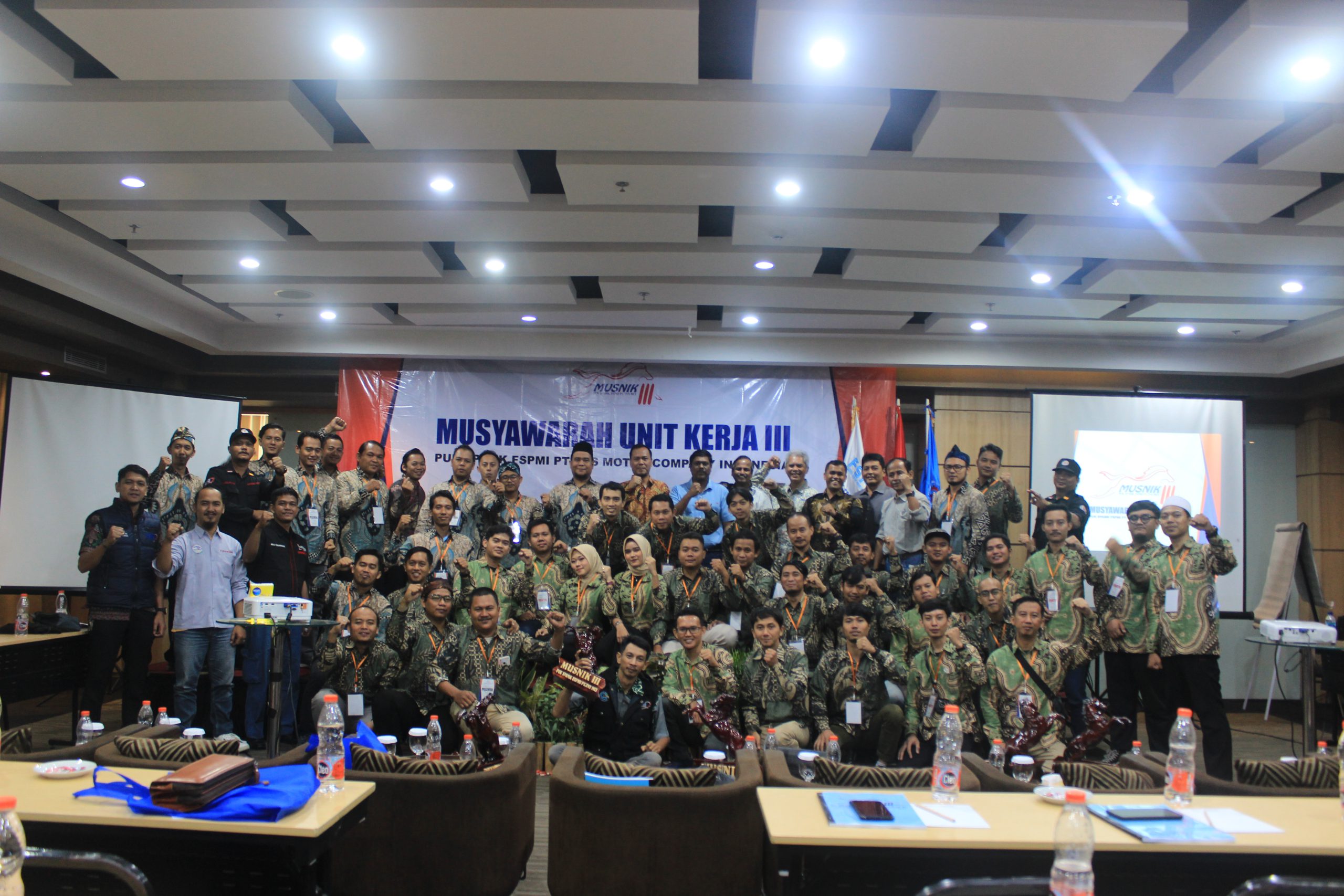 Musnik III PUK SPAMK FSPMI PUK SPAMK FSPMI PT. TVS Motor Company Indonesia : Mempererat Solidaritas Mencapai Kesejahteraan Bersama