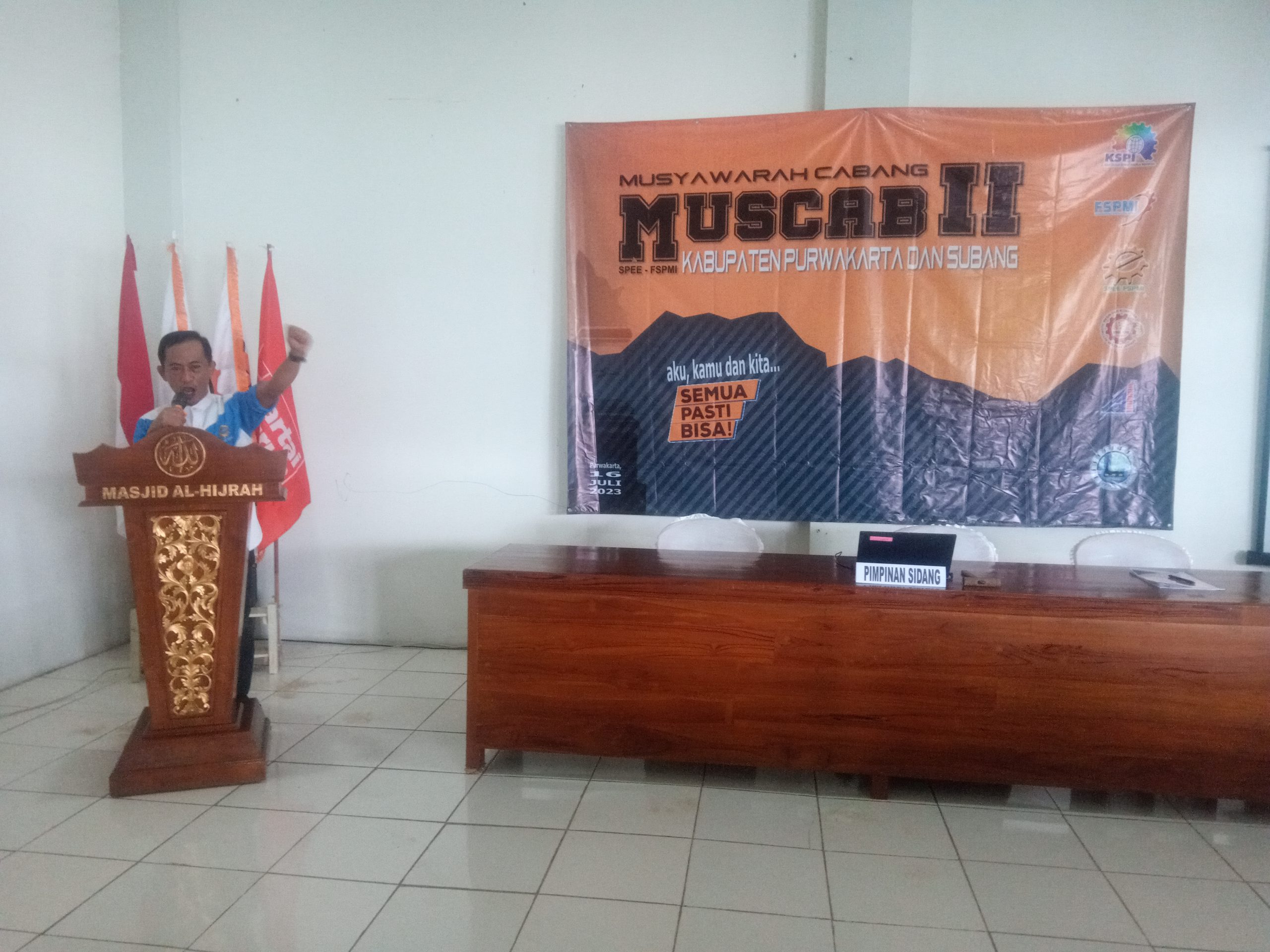 Hadiri Muscab II PC SPEE FSPMI Purwakarta dan Subang, Sekretaris Umum PP EE FSPMI: Penambahan Anggota dan Penguatan Kembali Aksi Solidaritas