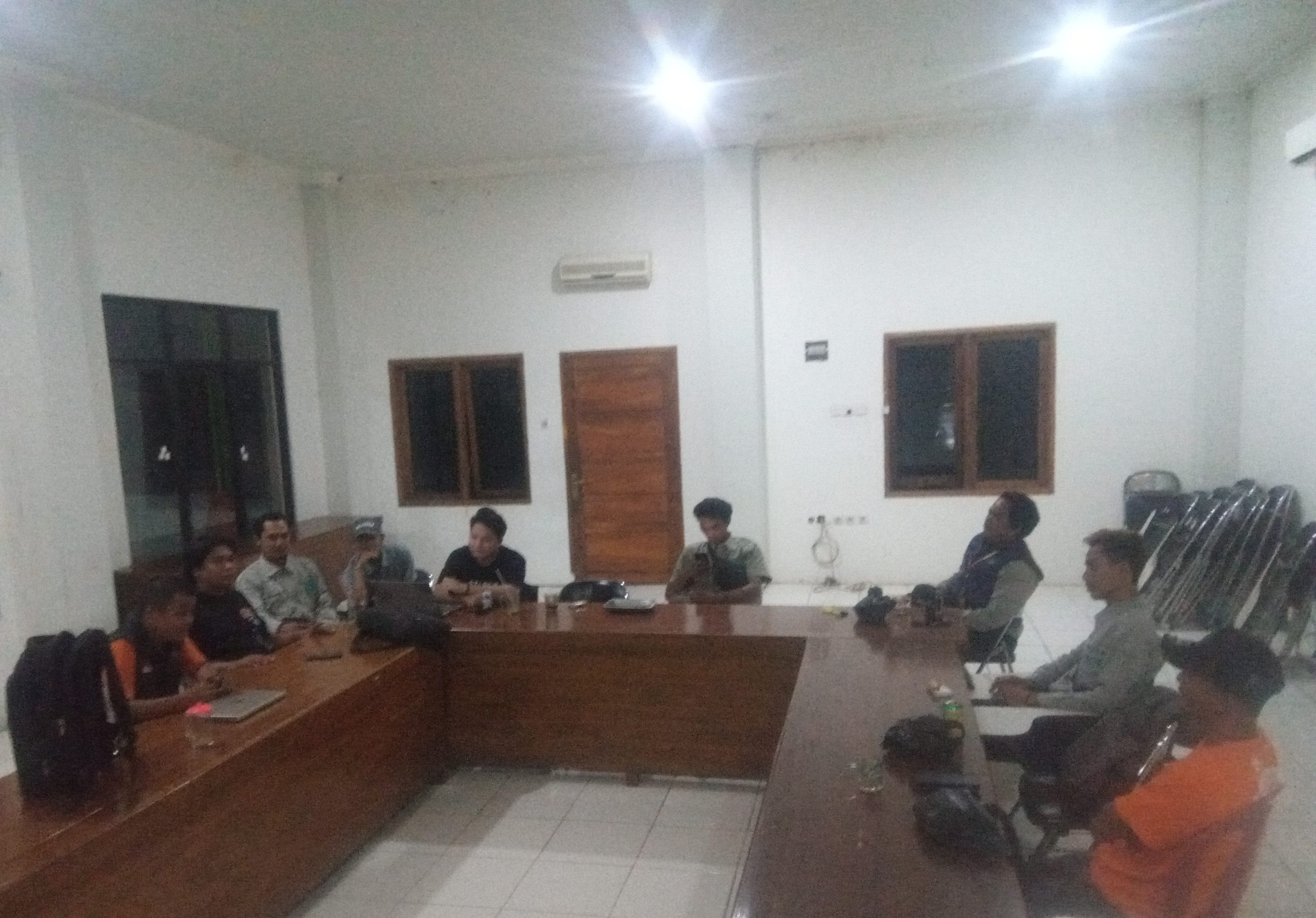 Hadapi Runding PKB, PUK SPAMK-FSPMI PT Kyokuto Gelar Rapat Hingga Larut Malam