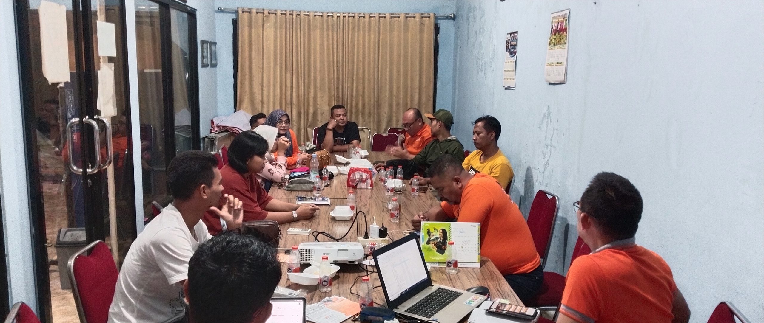 Suasana Rapat Pengurus Exco Partai Buruh Kabupaten Karawang