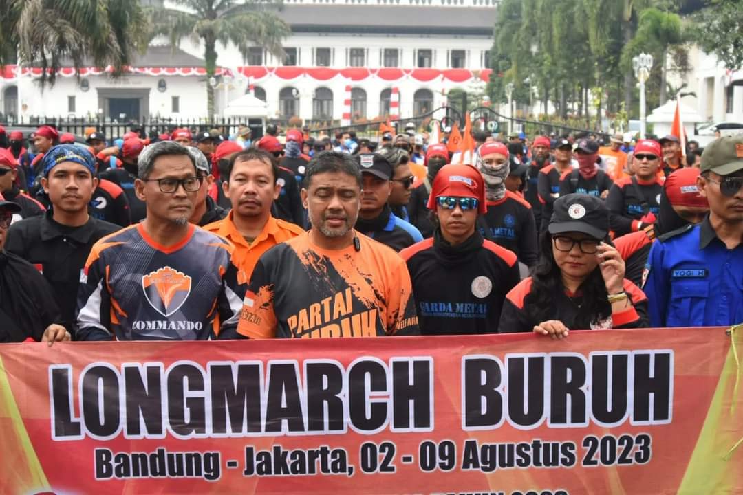 Aksi Longmarch Bandung – Jakarta, Ada Sebuah Asa Mewujudkan Negara Kesejahteraan