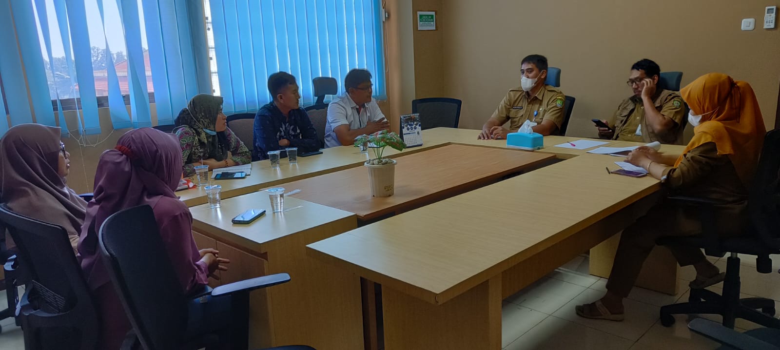 Posko KBG Tangerang Raya Kunjungi Kantor DP3P2KB Kota Tangerang