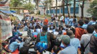 Ratusan Masa Solidaritas Padati Kawasan Industri Sentul Bogor
