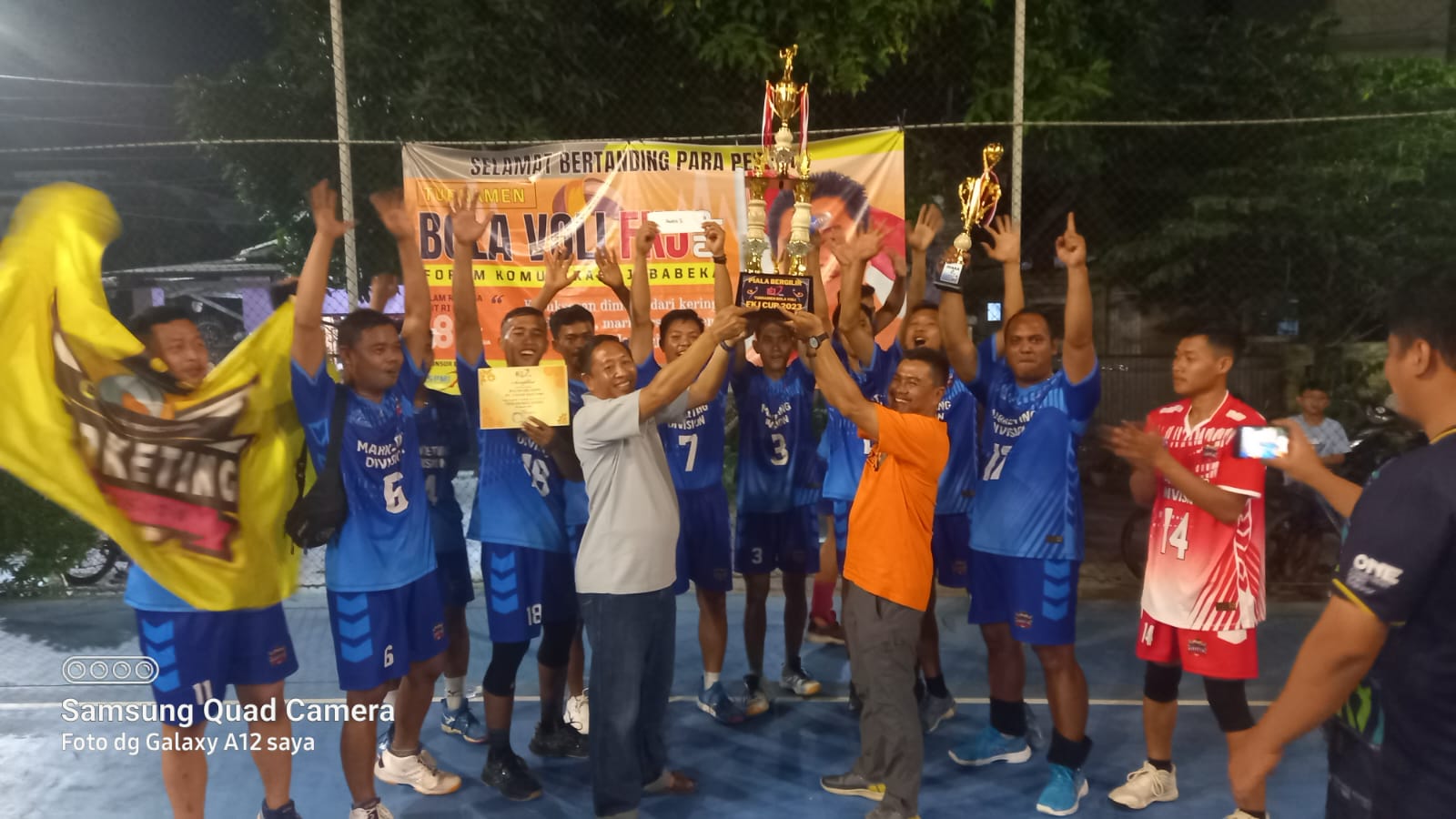 PT. United Tracktor Jadi Juara Sekaligus Pemegang Piala Bergilir Turnamen FKJ Cup 2023