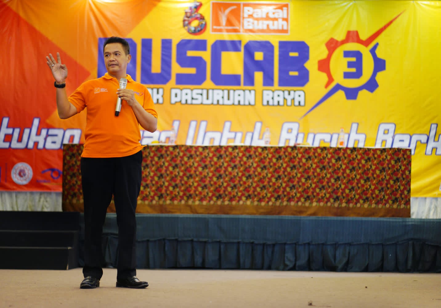 Muscab III PC SPAMK-FSPMI Kab. Pasuruan Resmi Dibuka, Ketua KC : Kita Harus Tetap Jaga Kesolidan, Kekompakan, dan Kebersamaan