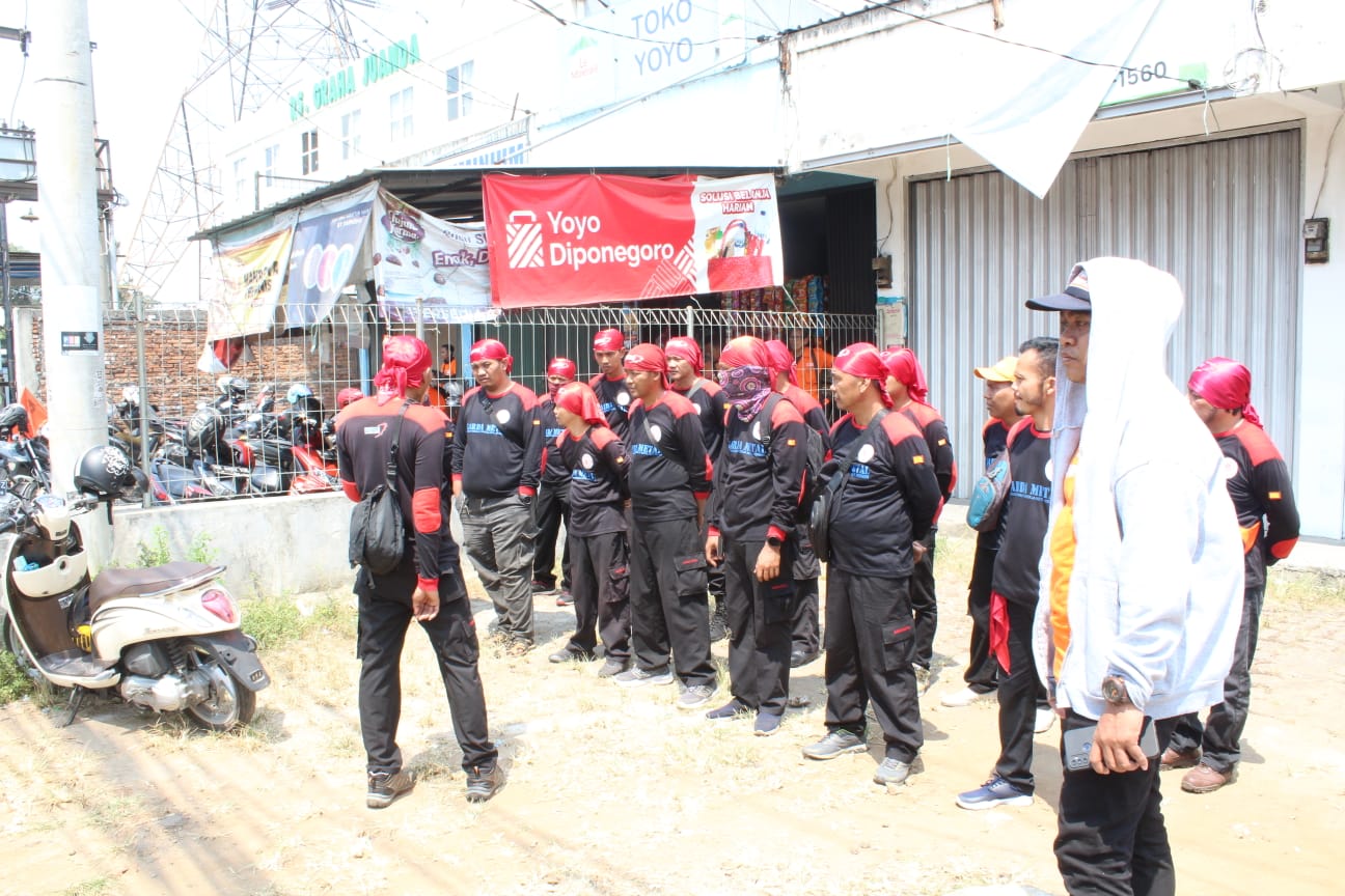 Koordinator Garda Metal Area Kota Bekasi Kawal Long March Yang Akan Tiba di Kota Bekasi