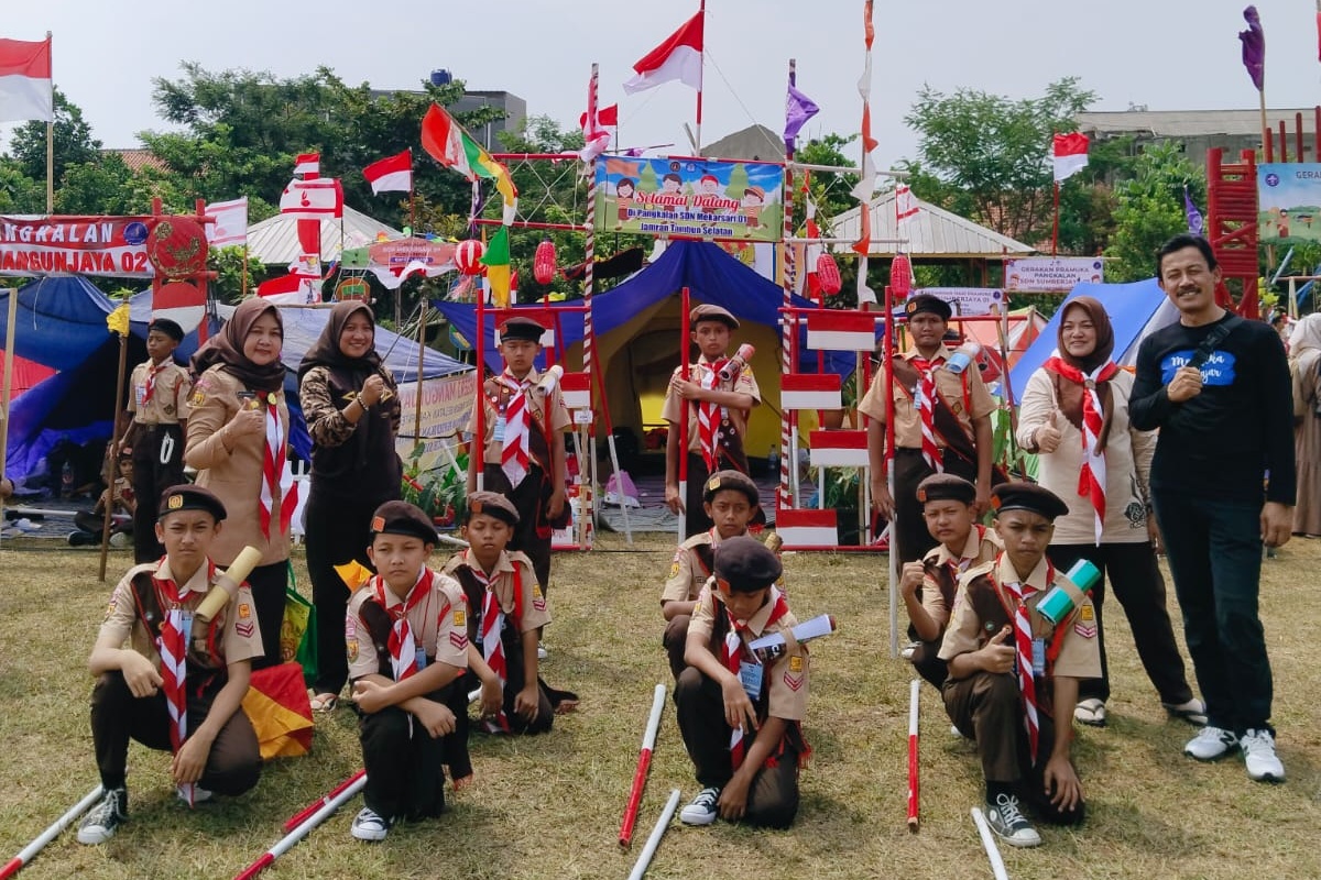 Peringati Hari Pramuka, Kwartir Kecamatan Tambun Selatan Selenggarakan Jambore Ranting