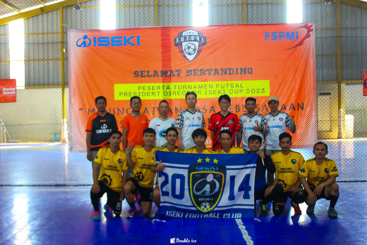Inilah Daftar Juara Turnamen Futsal Presdir Iseki Cup 2023, 3 Tim Semifinalis Berasal Dari 1 Departemen