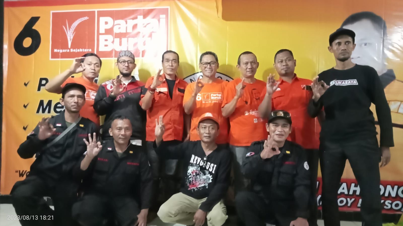 Presiden FSPMI Resmikan Langsung Posko Bang Edi Center