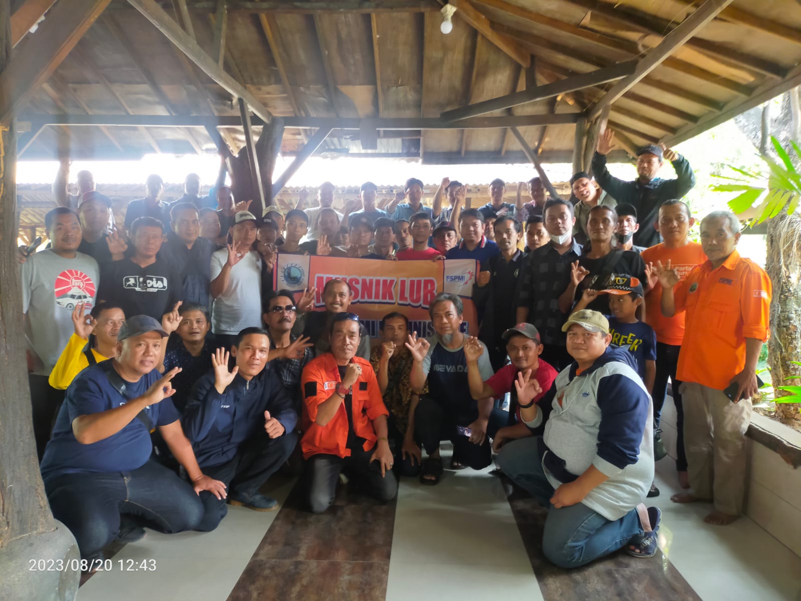 Musniklub PUK SPL FSPMI PT. Sinisa : Berawal dan Berakhir di Pemancingan Surya Kencana