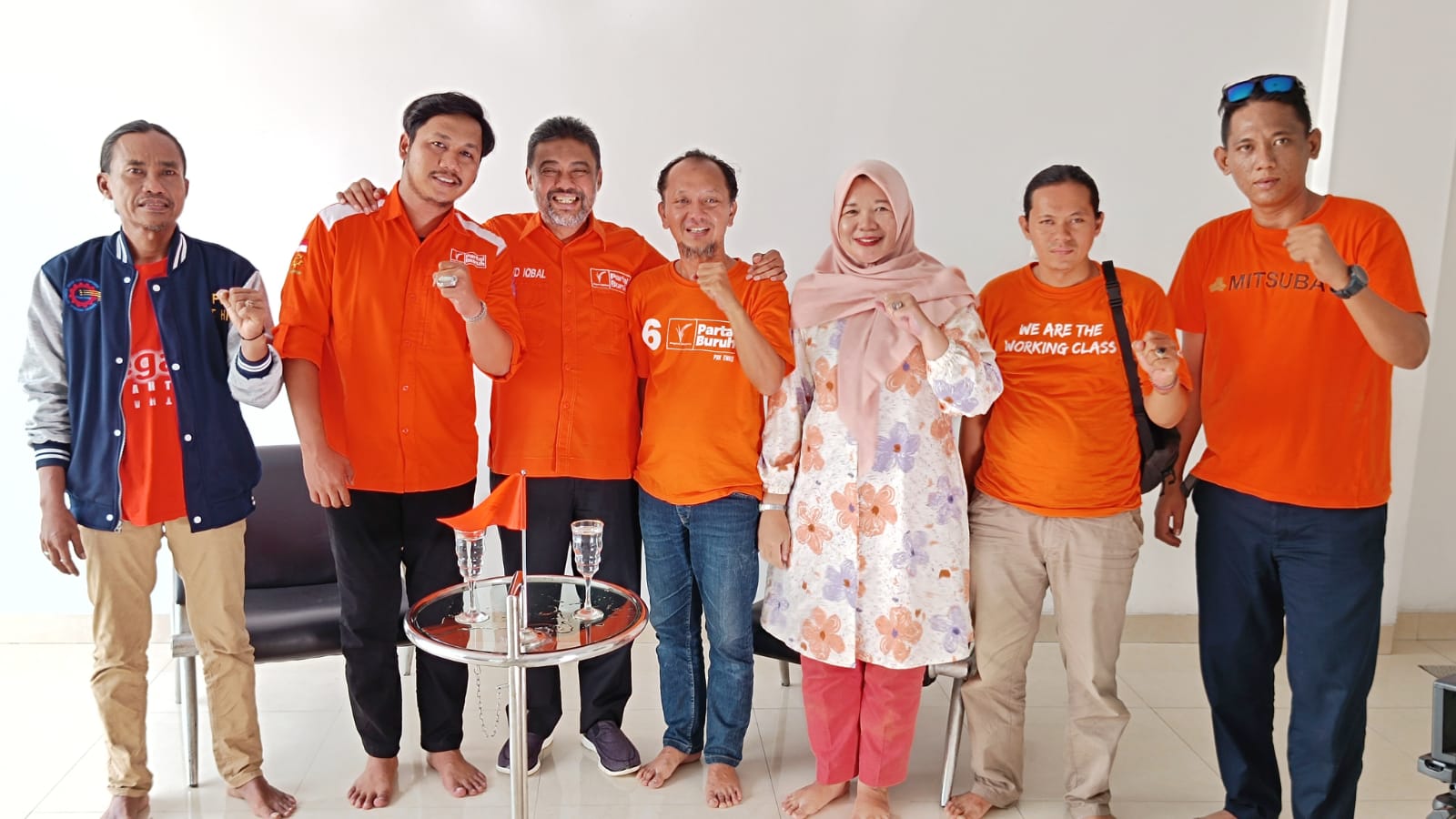 Caleg Dapil 2 Kota Bekasi Vera Pujianti Yunus Temui Presiden Partai Buruh