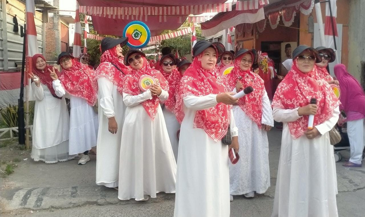 Gelar Karnaval, Meriahnya Warga RT. 13 VIP Rayakan HUT RI Ke 78