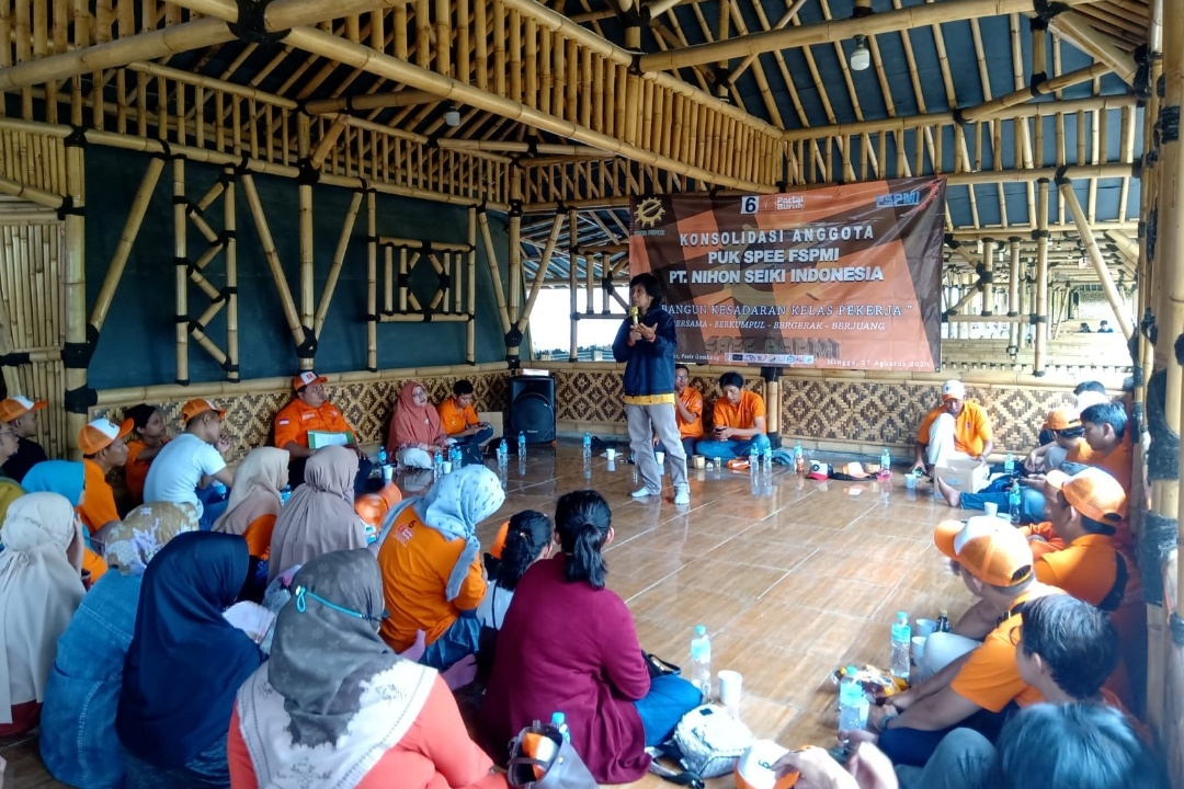 DPN Jamkeswatch Hadiri Konsolidasi PUK SPEE FSPMI PT. Nihon Seiki Indonesia