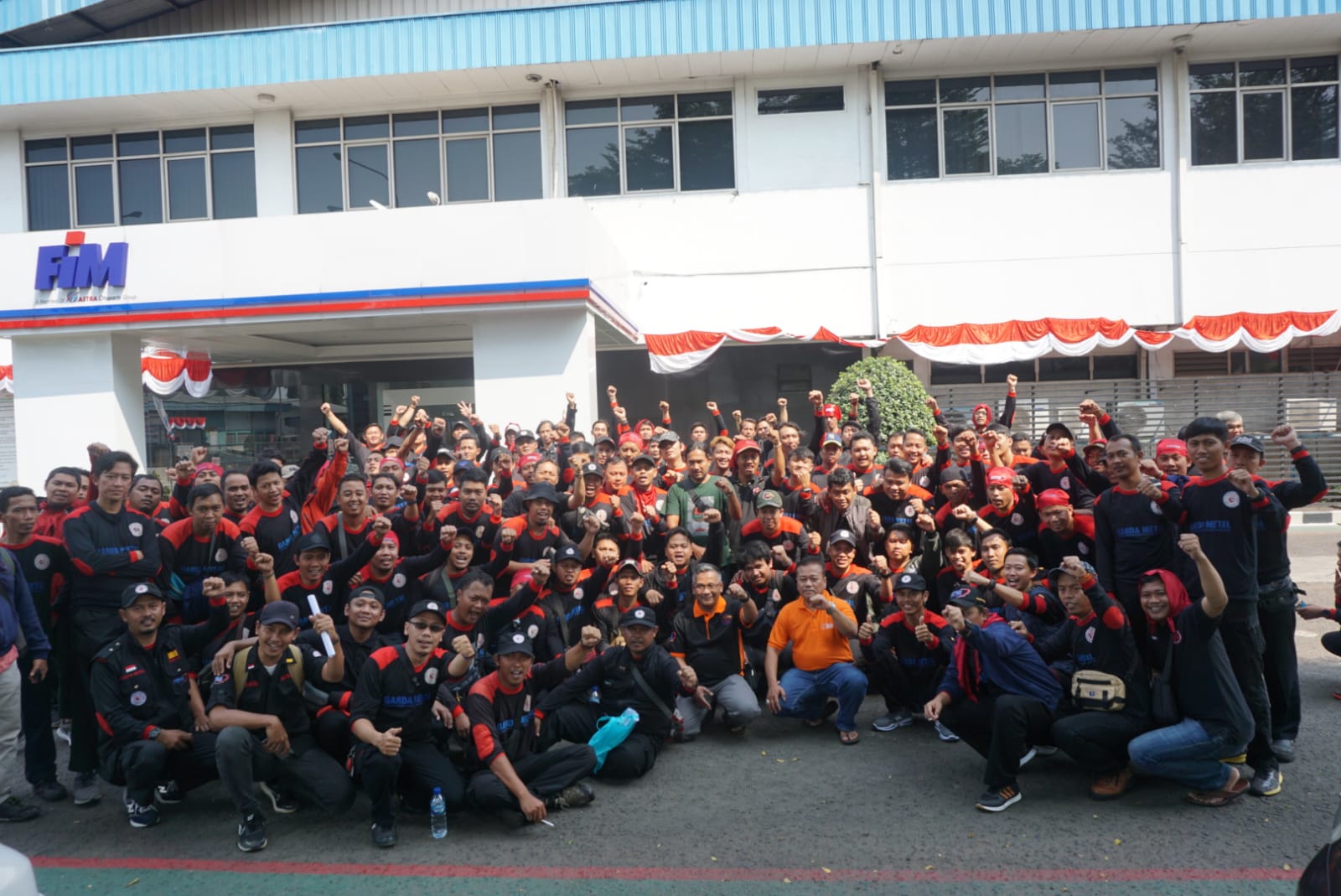 Garda Metal PUK FSPMI PT FIM Adakan Jambore Untuk Pertama kalinya