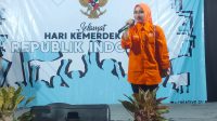 Caleg Partai Buruh Lusiana Susanti Hadiri Malam Puncak HUT RI Warga Medan Satria