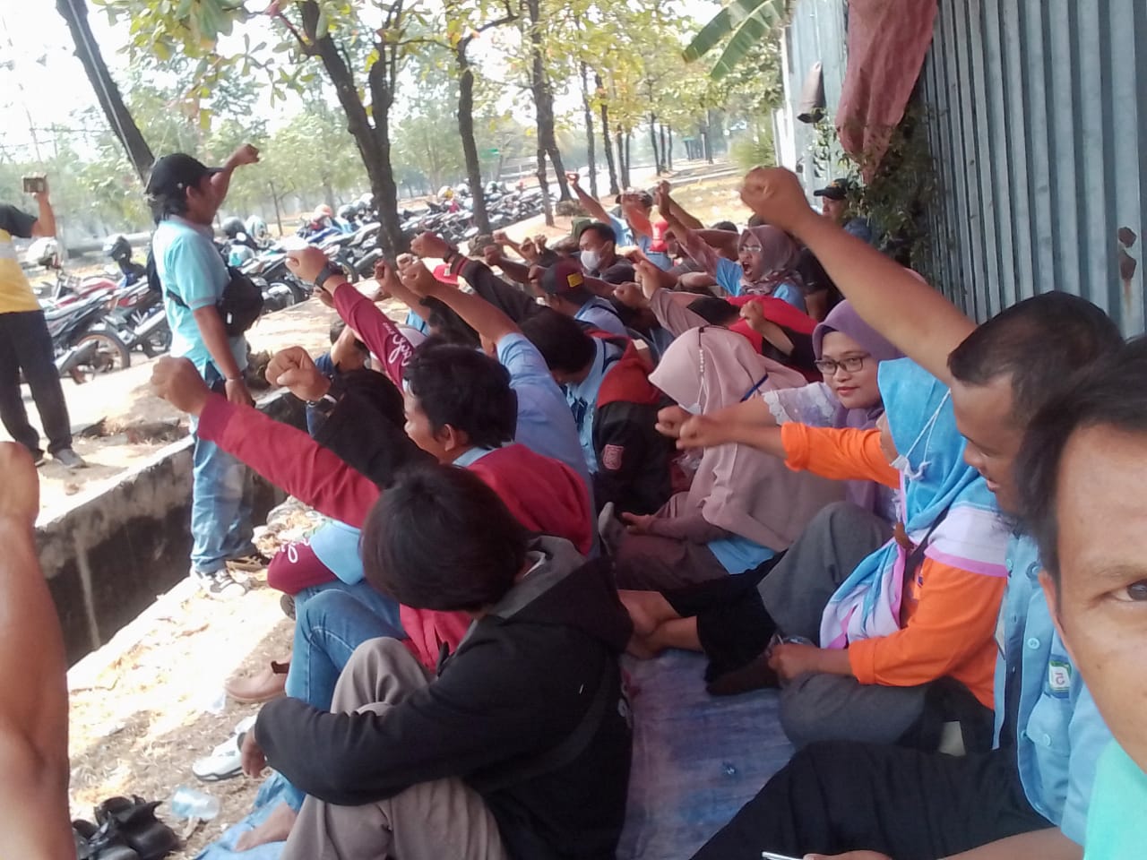 Nasib 40 Pekerja Belum Ada Kepastian, PUK SPAI FSPMI PT. DMC Kembali Unjuk Rasa