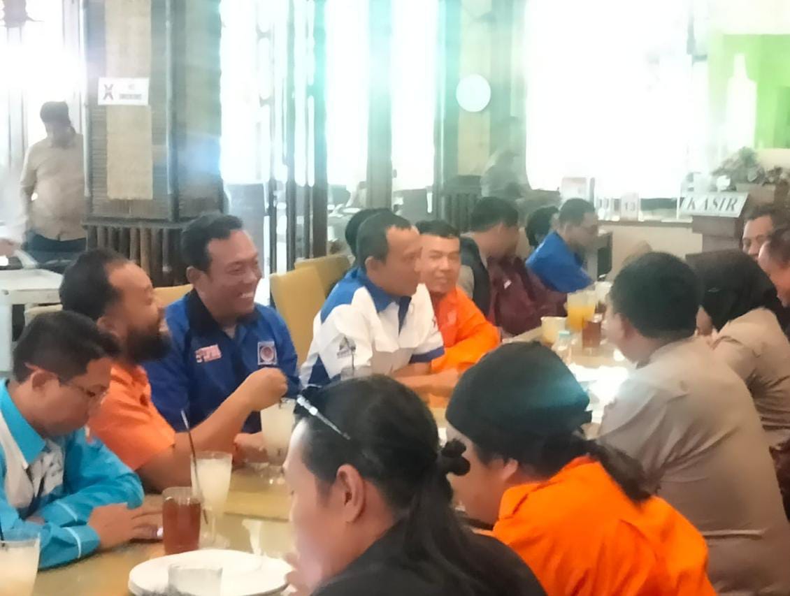 Persiapan Aksi Kenaikan Upah 2024, Aliansi BBM Beraudiensi dengan Polres Metro Bekasi