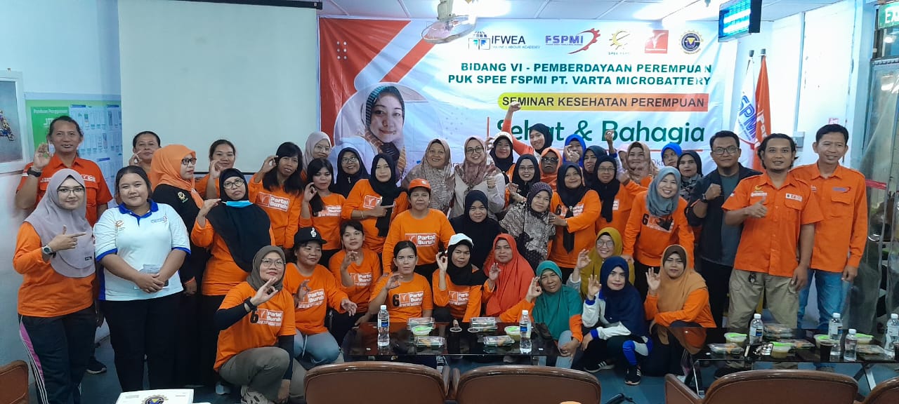 PUK SPEE FSPMI PT. VARTA Batam Adakan Seminar Kesehatan
