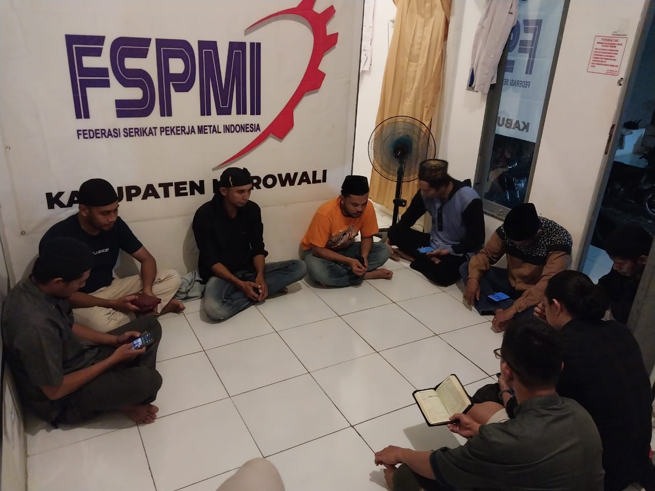 PUK SPL FSPMI PT. TSI Gelar Rakernik Sekaligus Yasinan Untuk Almarhum Supardi