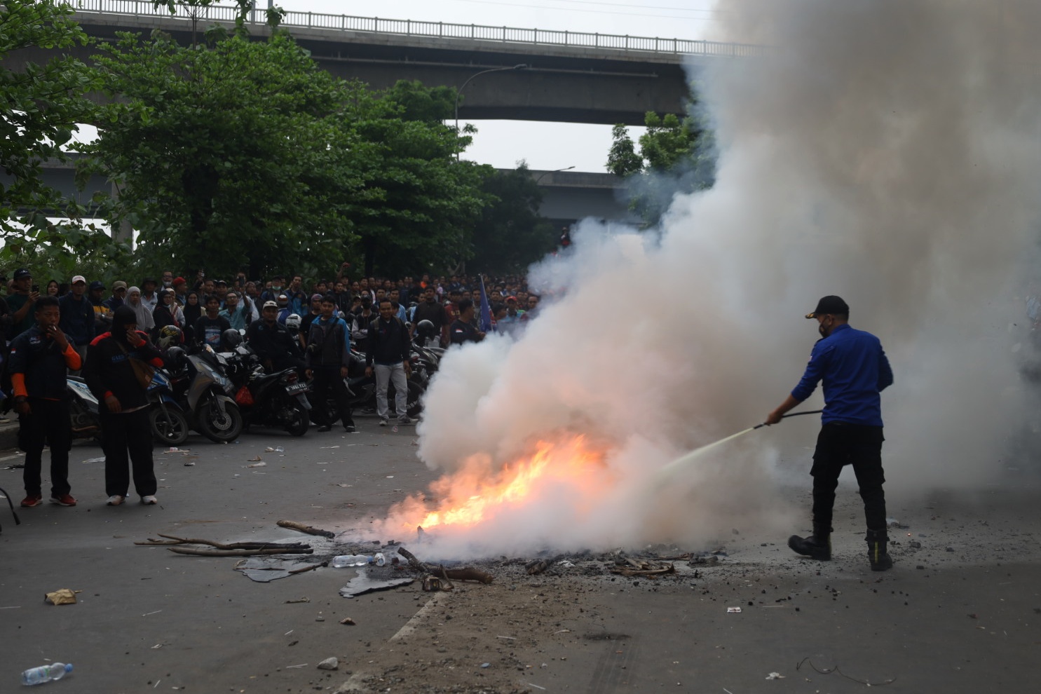 Pasca Hasil Rekomendasi Kenaikan UMK Dibacakan, Buruh Bekasi Bubarkan Diri