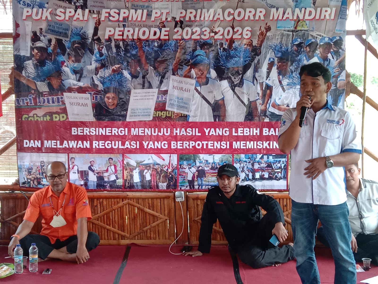 PUK SPAI FSPMI PT. Primacorr Mandiri Gelar Musnik ke VI