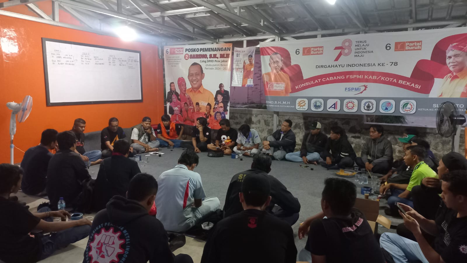 Garda Metal Area MM2100 Lakukan Rapat Persiapan Aksi 15 November