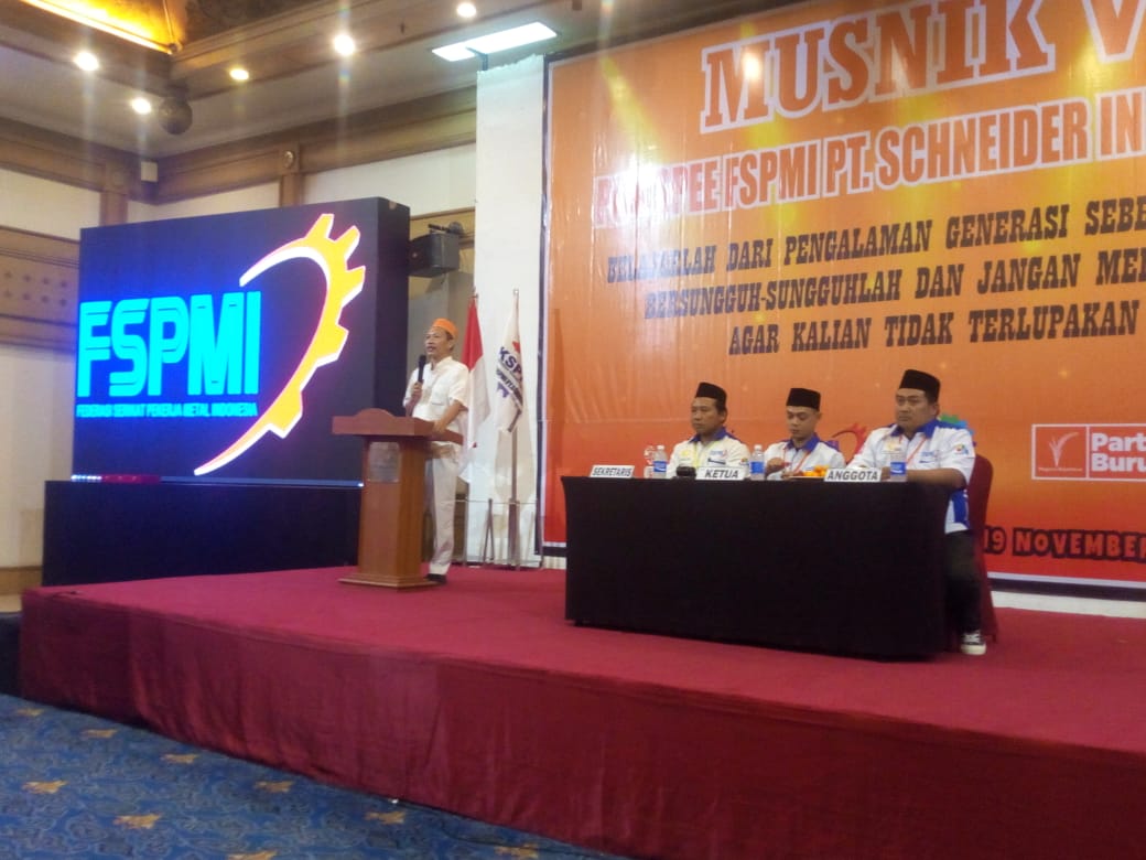 PUK SPEE FSPMI PT. Schneider Electrik Indonesia Selenggarakan Musnik V