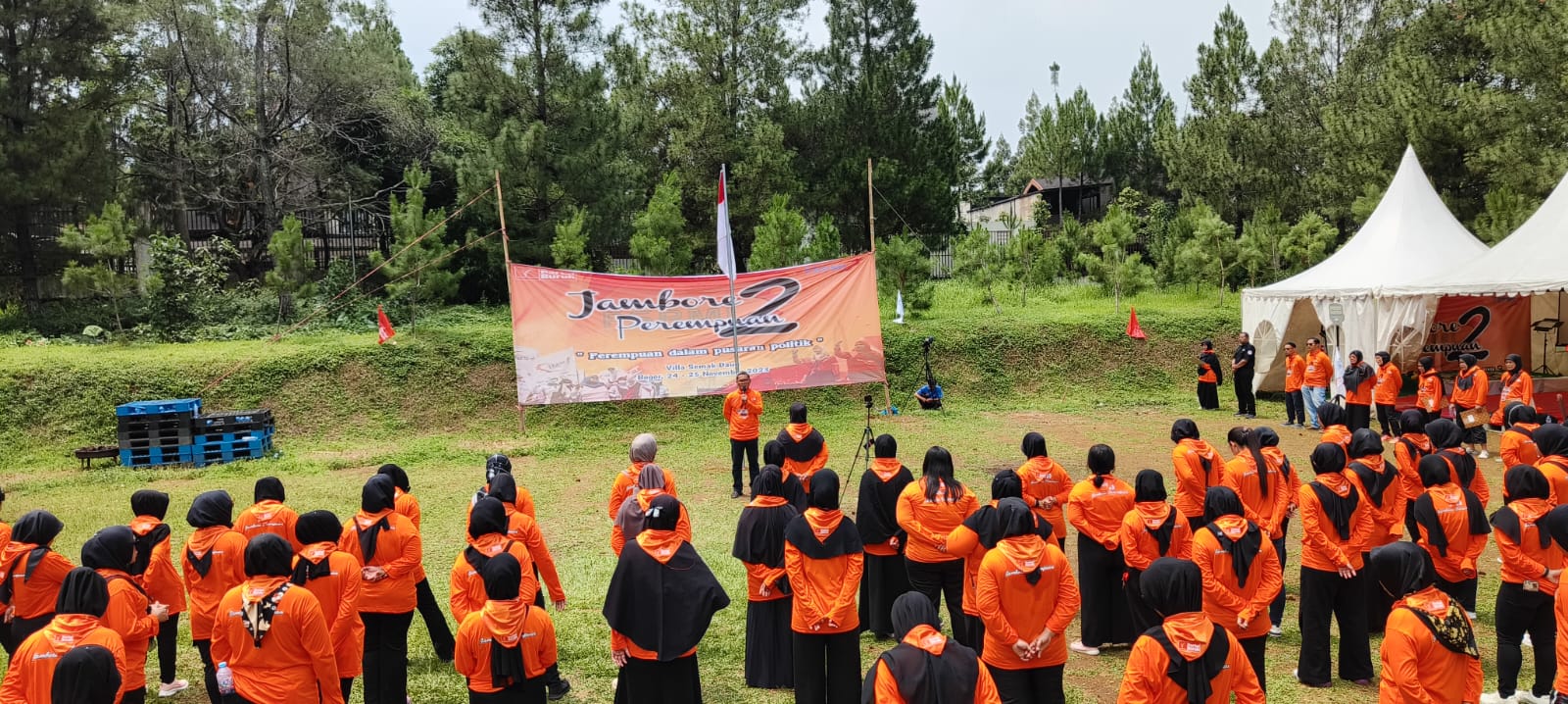 Departemen Perempuan Bersama DPP FSPMI Bidang Perempuan Gelar Jambore Nasional ke 2 di Bogor