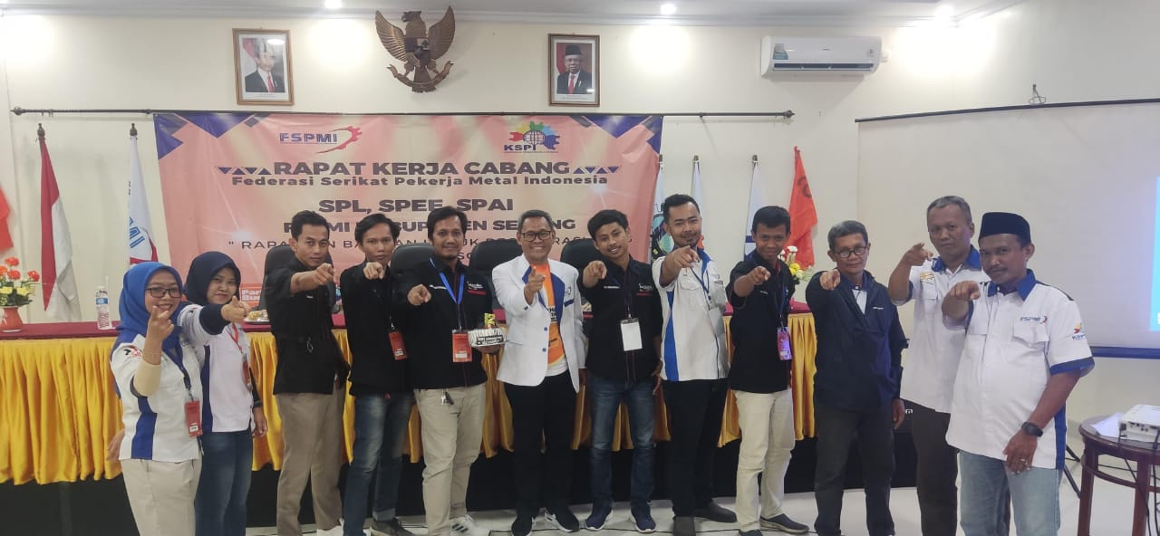 Rayakan 2 Tahun Anniversary Media Perdjoeangan Serang Bersama Presiden FSPMI