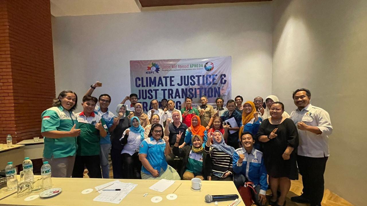 Pelatihan Perubahan Iklim dan Transisi Berkeadilan