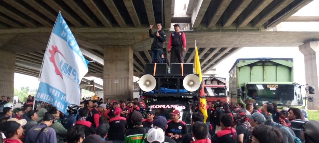 Hari Terakhir Penetapan UMK 2024, Kawasan Industri di Bekasi Lumpuh