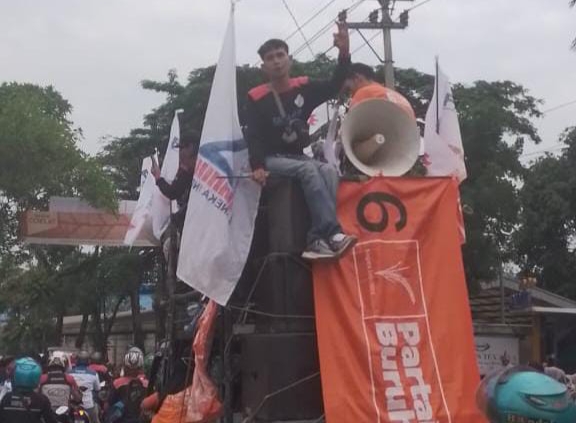 FSPMI,SPN Tuntut kenaikan upah di Kabupaten Subang sebesar 20 %