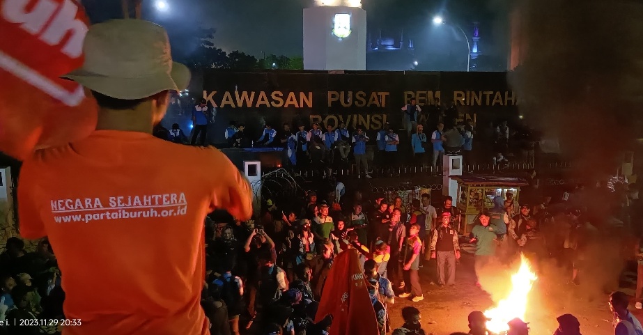 Penjabat Gubernur Tak Temui Buruh, Ini Statement DPW FSPMI Banten