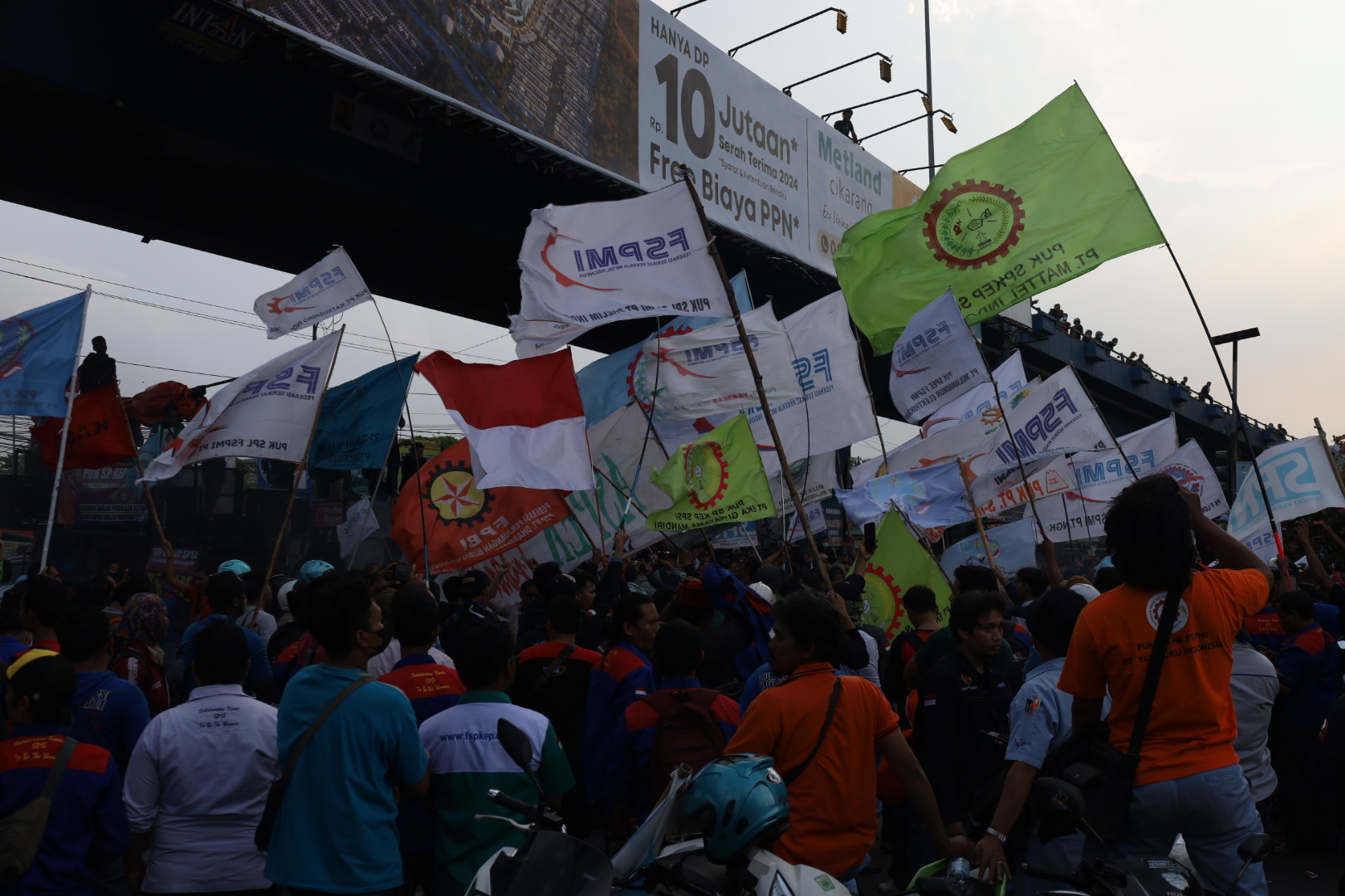 Buruh Bekasi Rencanakan Unjuk Rasa Lanjutan Tuntut Penjabat Gubernur Jawa Barat Revisi UMK 2024